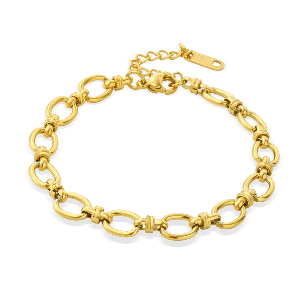 Gold Plated Chain Bracelet