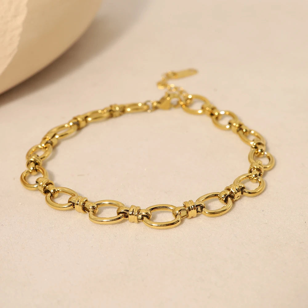 Gold Plated Chain Bracelet